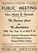 Peninsula Citizens invitation to hear Henry Garnett speak on the Supreme Court vs. The Constitution