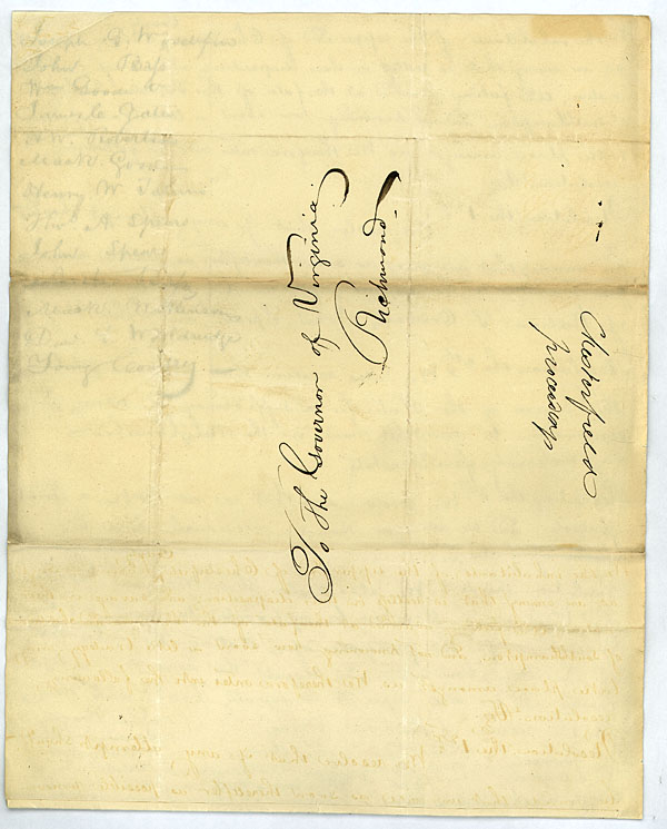 Resolutions of Inhabitants of Chesterfield County