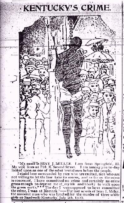 Drawing - Kentucky's Crimes