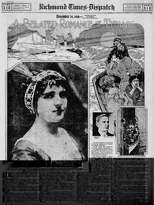 <em>Richmond Times Dispatch</em>; Richmond VA. November 29, 1914