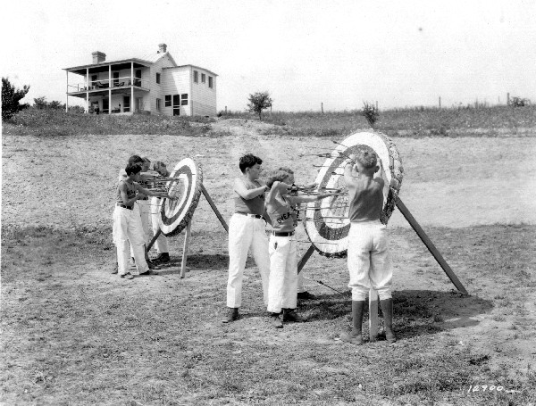 Camp Overall, Shenandoah Valley, Archery, 1929