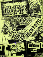 GWAR Flyer for Rockitz rock club