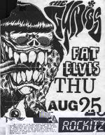 Flyer for Rockitz rock club