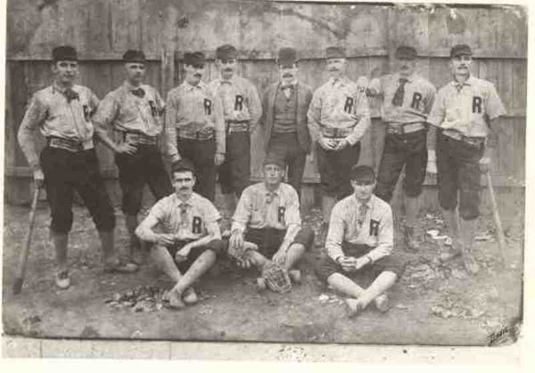 Roanoke&rsquo;s first baseball team