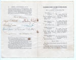 Original, signed copy of the Supreme Court case, Brown v. Board of Education