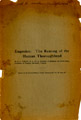 Jordan, Harvey Ernest, Eugenics: The Rearing of the Human Thoroughbred. Date: date unknown Collection: Baltimore: Franklin Printing Co., Claude Moore Health Sciences Library, University of Virginia.
