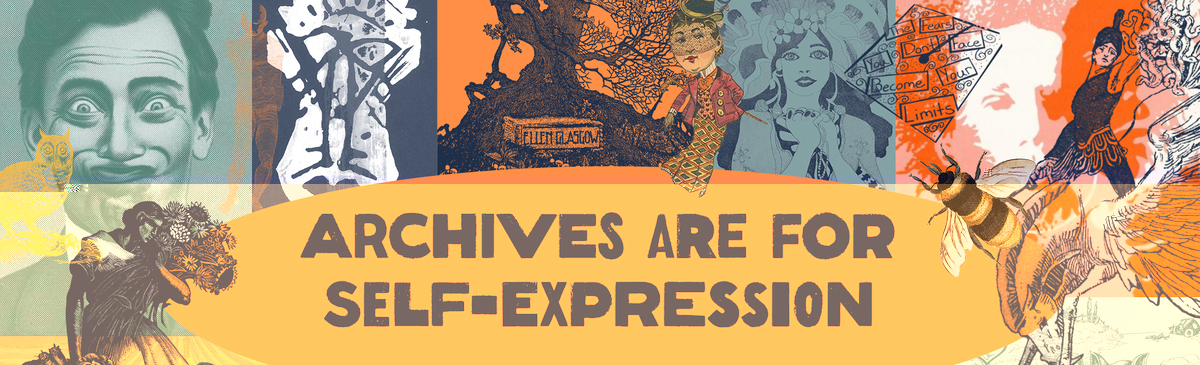 Virginia Archives Month 2024 Banner: Archives are for Self-Expression