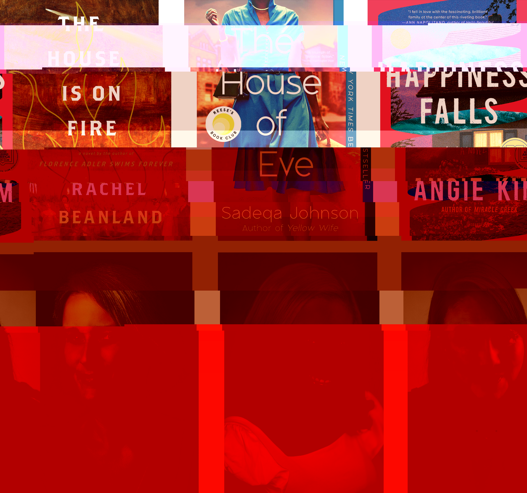 Portraits of the fiction finalists